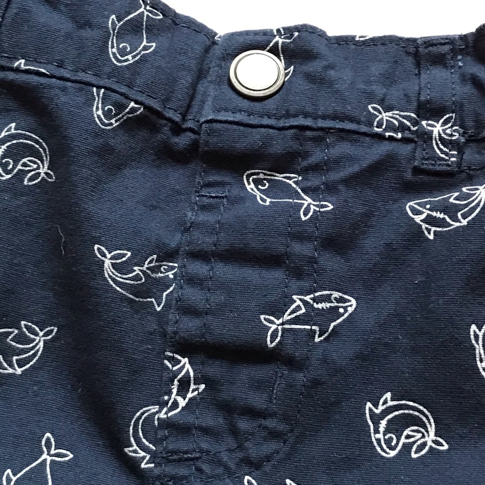 Garanimals Shorts—whale print—12M - Picture 2 of 4